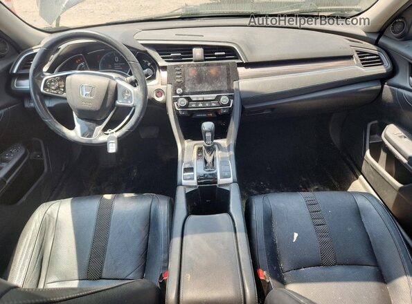 19XFC1F79ME008199 2021 HONDA CIVIC Black Вид панелі приладів
