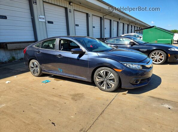 19XFC1F7XGE009334 2016 HONDA CIVIC Blue Front right