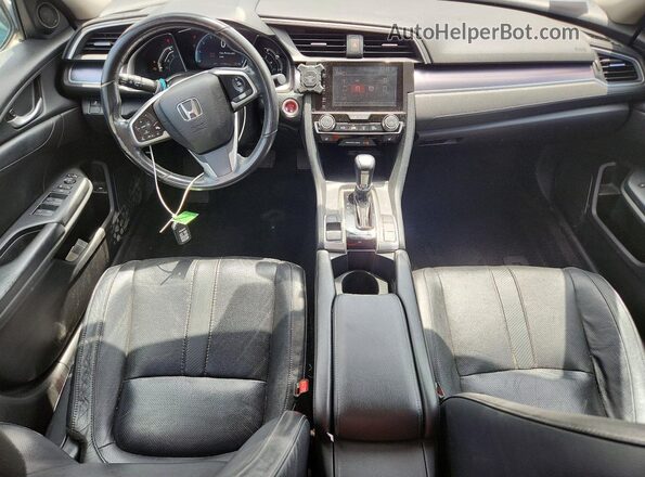 19XFC1F7XGE209453 2016 HONDA CIVIC Silver Առջևի վահանակի տեսք