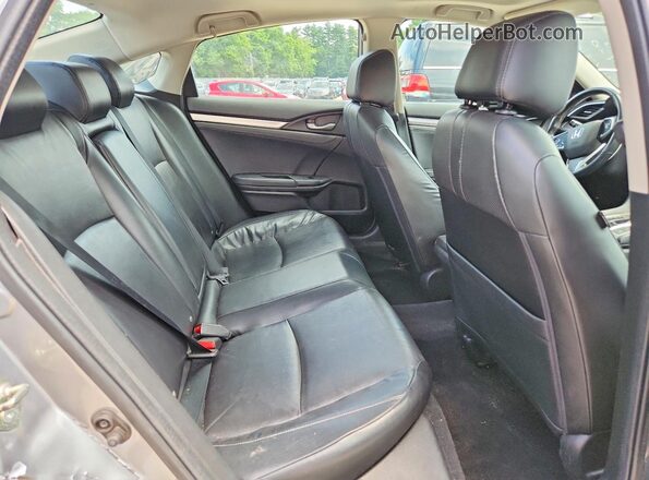 19XFC1F7XGE209453 2016 HONDA CIVIC Silver Հետևի նստատեղերի տեսք