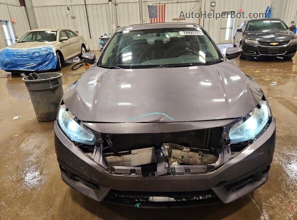 19XFC1F7XHE020481 2017 HONDA CIVIC Серый Вид спереди
