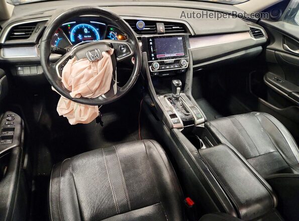 19XFC1F7XHE020481 2017 HONDA CIVIC Серый Вид панели приборов