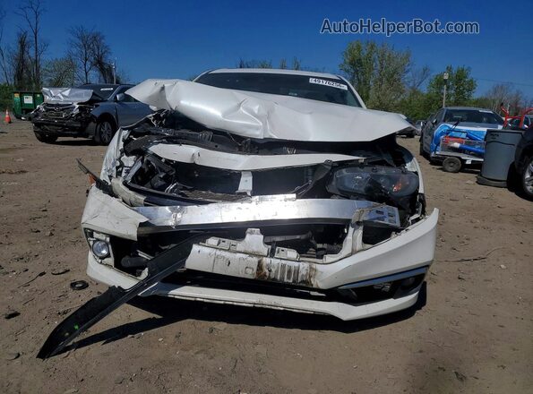 19XFC1F7XKE201393 2019 HONDA CIVIC White Вид спереду