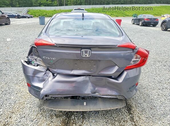 19XFC1F86HE206883 2017 HONDA CIVIC Charcoal უკანა ხედი
