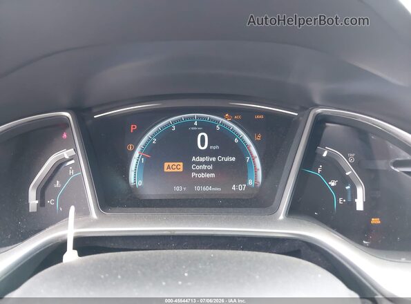19XFC1F89GE011035 2016 HONDA CIVIC Silver Հետևի նստատեղերի տեսք