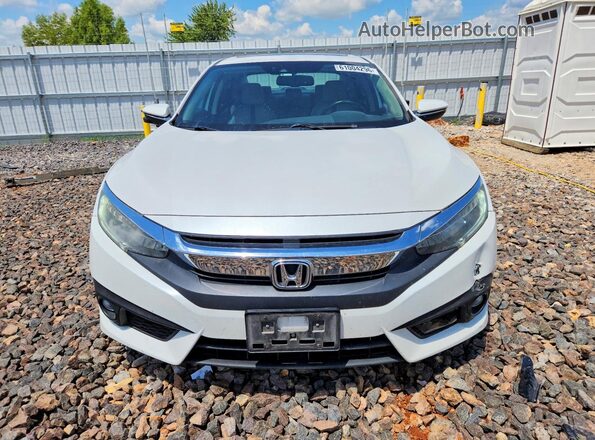 19XFC1F91GE042630 2016 HONDA CIVIC White Widok z przodu