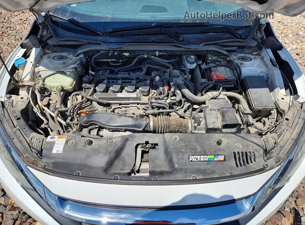 19XFC1F91GE042630 2016 HONDA CIVIC White Widok wnętrza z tyłu