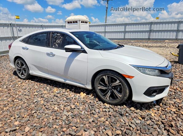 19XFC1F91GE042630 2016 HONDA CIVIC White Przód prawy