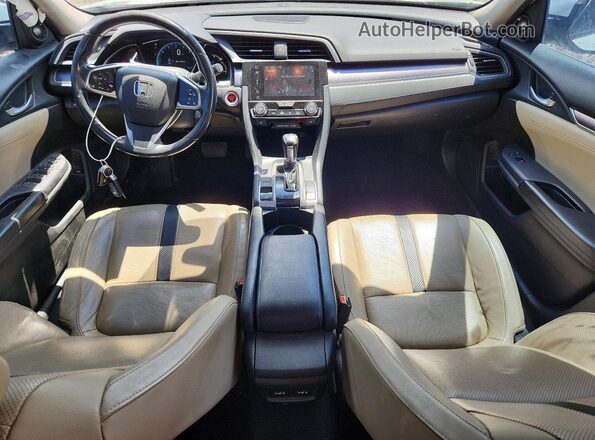 19XFC1F91GE042630 2016 HONDA CIVIC White Widok deski rozdzielczej