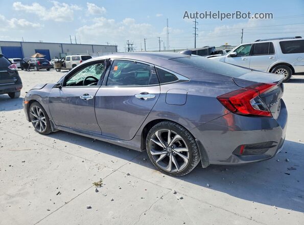 19XFC1F91KE000337 2019 HONDA CIVIC Gray Задня ліва чверть