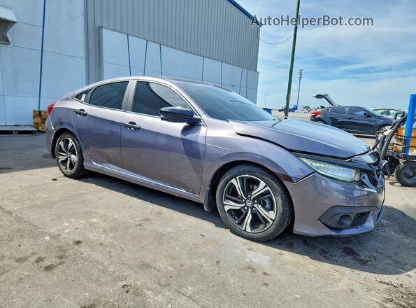 19XFC1F92GE006235 2016 HONDA CIVIC Gray Delantero derecho