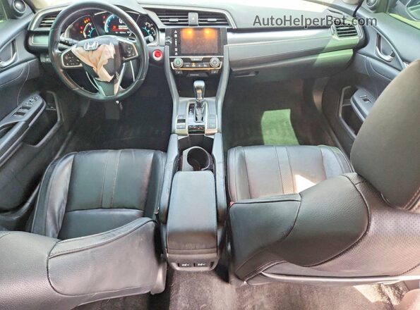 19XFC1F92GE006235 2016 HONDA CIVIC Gray Vista del salpicadero