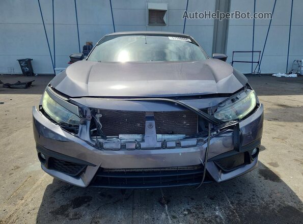 19XFC1F92GE006235 2016 HONDA CIVIC Gray Vista frontal