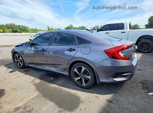 19XFC1F92GE006235 2016 HONDA CIVIC Gray Trasero izquierdo
