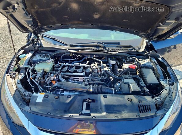 19XFC1F93GE005871 2016 HONDA CIVIC Charcoal Vista interior trasera