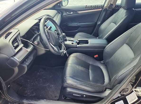19XFC1F93HE030951 2017 HONDA CIVIC Black Вид спереду