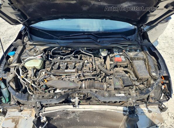 19XFC1F93HE030951 2017 HONDA CIVIC Black Вид панелі приладів