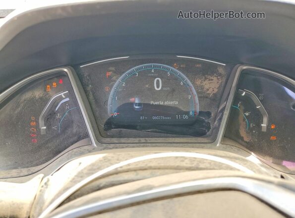 19XFC1F93LE212402 2020 HONDA CIVIC White Սարքավորումների վահանակի տեսք