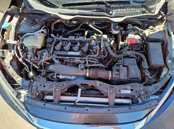19XFC1F94GE220272 2016 HONDA CIVIC Gray Vista interior trasera