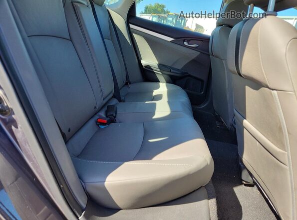 19XFC1F94GE220272 2016 HONDA CIVIC Gray Vista de los asientos traseros