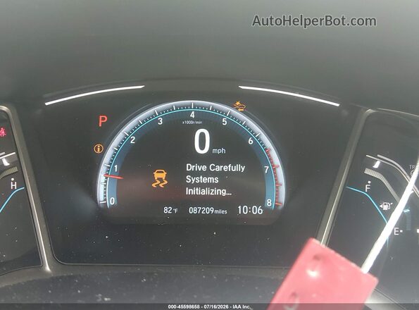 19XFC1F94HE024463 2017 HONDA CIVIC Dark Blue Vista de los asientos traseros