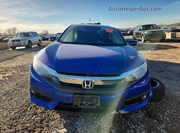 19XFC1F95GE005595 2016 HONDA CIVIC Blue Vista frontal
