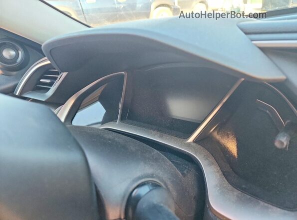 19XFC1F95GE005595 2016 HONDA CIVIC Blue Vista del cuadro de instrumentos