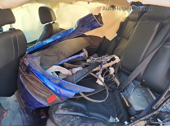 19XFC1F95GE005595 2016 HONDA CIVIC Blue Vista de los asientos traseros