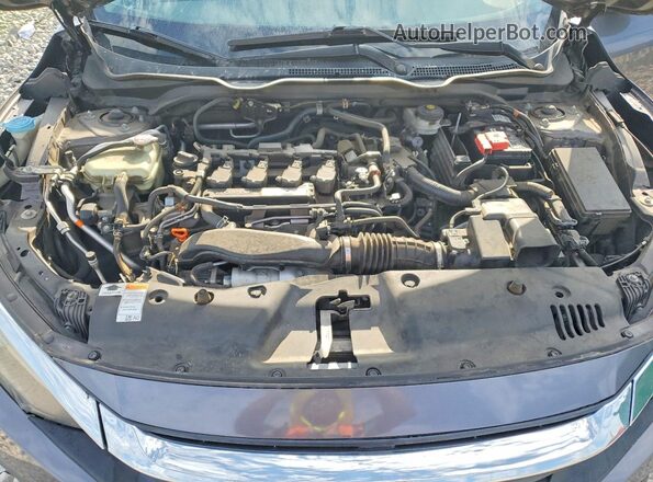 19XFC1F95GE030108 2016 HONDA CIVIC Gray Widok wnętrza z tyłu