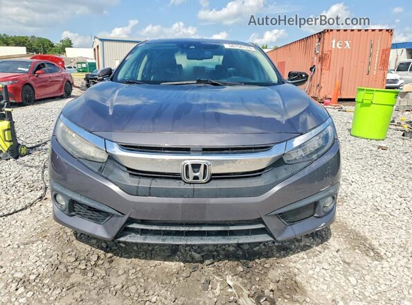 19XFC1F95GE030108 2016 HONDA CIVIC Gray Widok z przodu