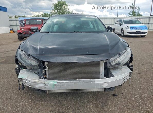 19XFC1F96GE027444 2016 HONDA CIVIC Black Widok z przodu