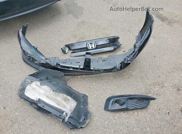 19XFC1F96GE027444 2016 HONDA CIVIC Black Widok komory silnika