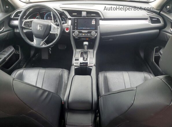 19XFC1F96GE027444 2016 HONDA CIVIC Black Widok deski rozdzielczej
