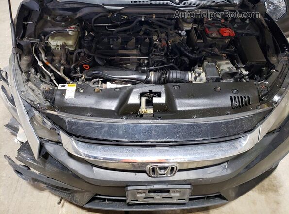 19XFC1F96GE033972 2016 HONDA CIVIC Black Rear interior view