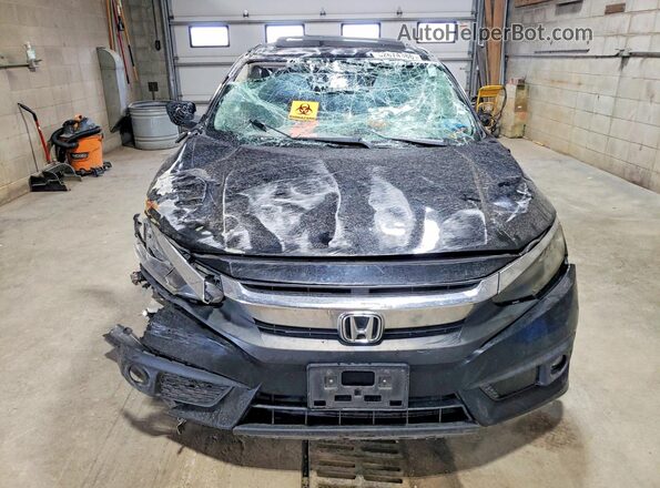 19XFC1F96GE033972 2016 HONDA CIVIC Black Front view