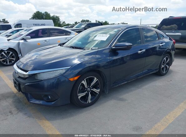 19XFC1F97GE045533 2016 HONDA CIVIC Dark Blue Vista tres cuartos delantera izquierda