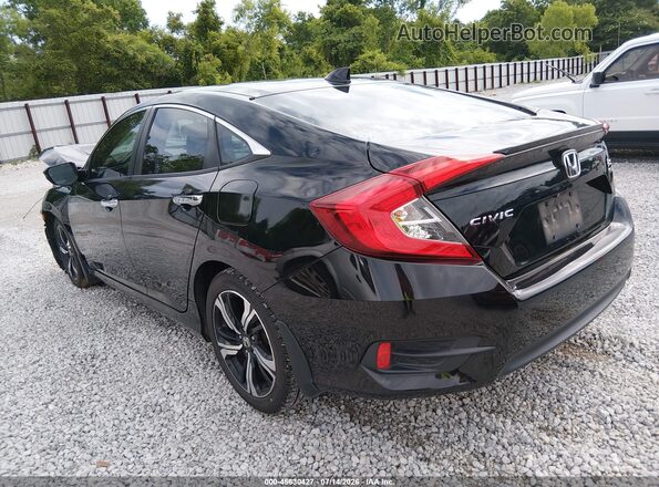 19XFC1F97HE016437 2017 HONDA CIVIC Black Հետևի ձախ