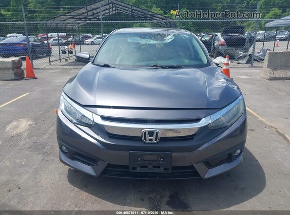 19XFC1F97HE209932 2017 HONDA CIVIC Серый Вид щитка приборов