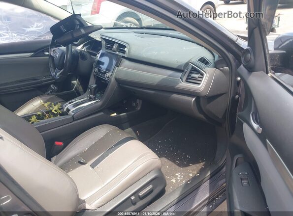 19XFC1F97HE209932 2017 HONDA CIVIC Серый Вид салона спереди