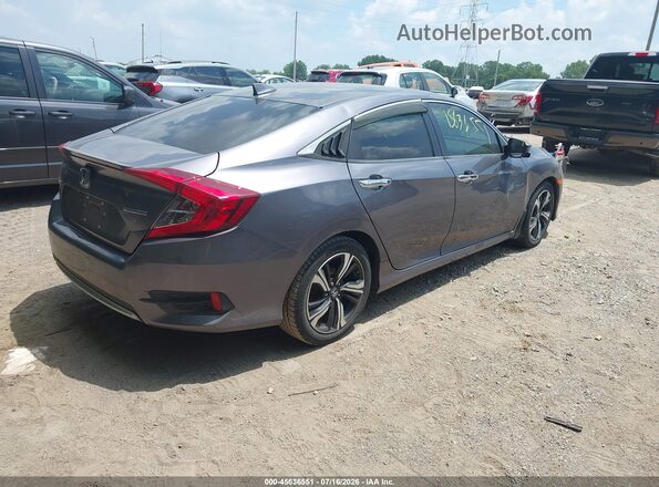 19XFC1F98HE203699 2017 HONDA CIVIC Gray უკანა მარჯვენა