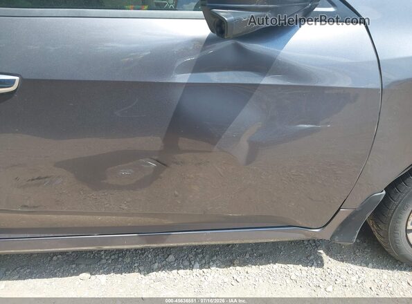 19XFC1F98HE203699 2017 HONDA CIVIC Gray წინა ხედი