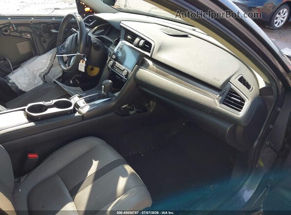 19XFC1F98KE007284 2019 HONDA CIVIC Light Blue წინა სალონის ხედი