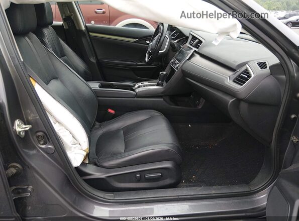 19XFC1F99GE206996 2016 HONDA CIVIC Gray Вид салону спереду