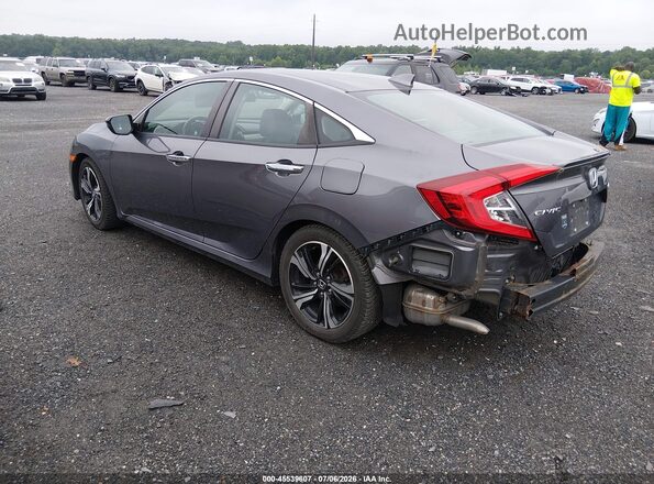 19XFC1F99GE206996 2016 HONDA CIVIC Gray Задня ліва чверть