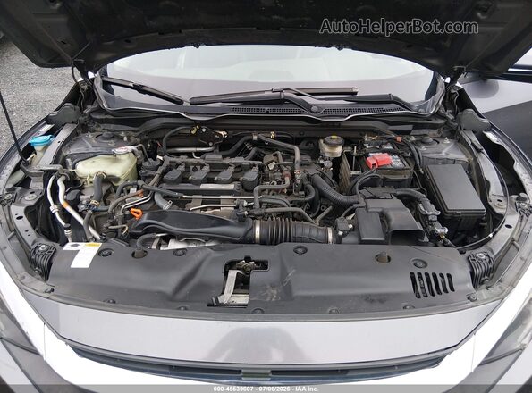 19XFC1F99GE206996 2016 HONDA CIVIC Gray Вид ззаду
