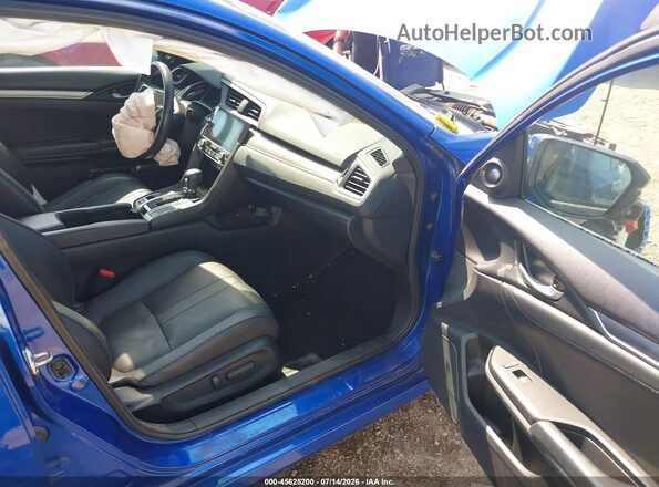 19XFC1F99HE008338 2017 HONDA CIVIC Blue Widok wnętrza z przodu