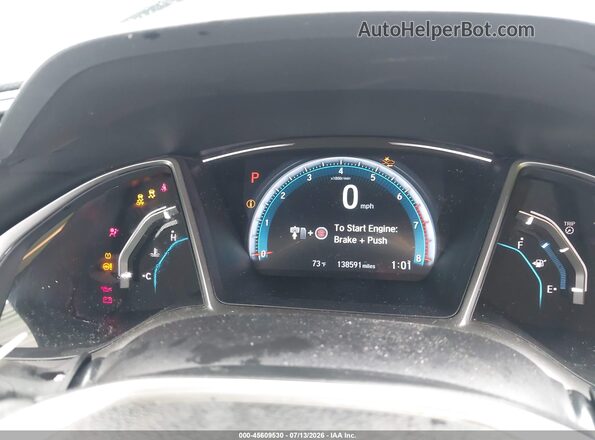 19XFC1F9XGE021534 2016 HONDA CIVIC Черный Вид задних сидений