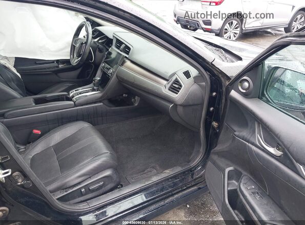 19XFC1F9XGE021534 2016 HONDA CIVIC Черный Вид салона спереди