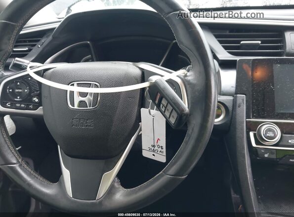 19XFC1F9XGE021534 2016 HONDA CIVIC Черный Вид панели приборов