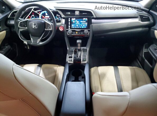 19XFC1F9XGE021601 2016 HONDA CIVIC White წინა პანელის ხედი